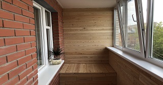 Отделка, остекление, утепление балконов в Гагарине от 205 руб. м/2.