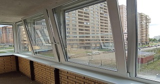 Остекление балкона Гагарин цена от 9726 руб. м/п. за 50 часов