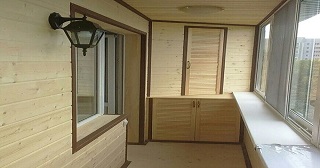 Отделка балкона под ключ Гагарин, цена от 5733 руб.